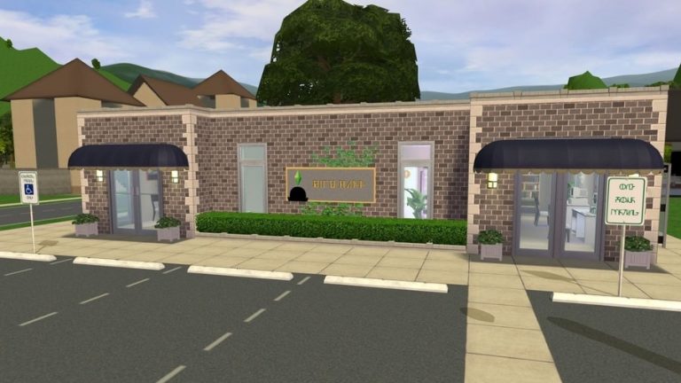 Pleasantview Career Services Center Sims 2 Community Lot Pleasant Sims