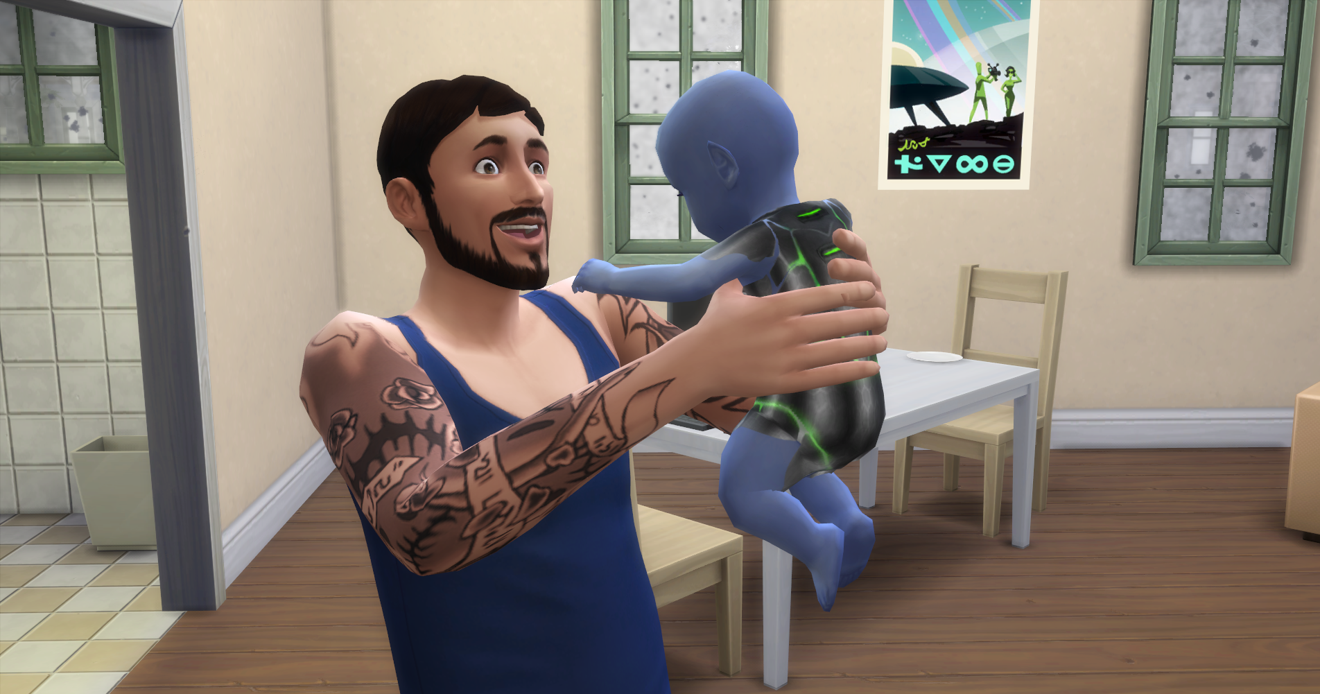 How to get abducted by aliens in the sims 4